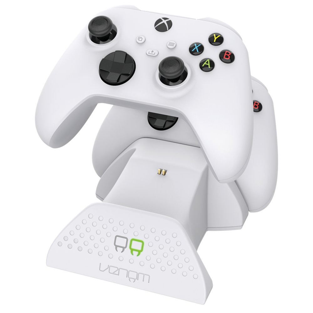 Venom VS2871 Xbox Series X|S/Xbox One fehér dupla töltőállomás + 2db akkumulátor