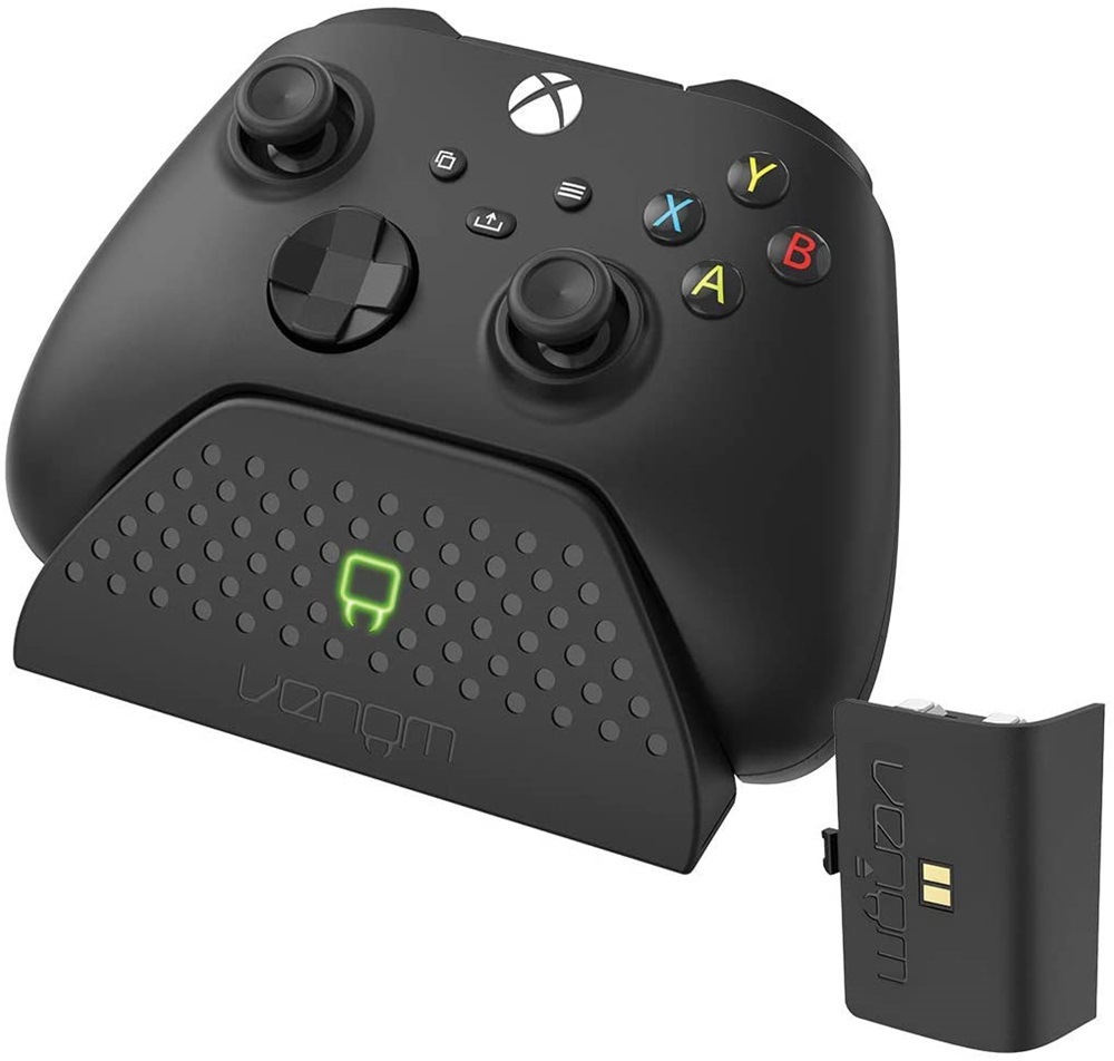 Venom VS2880 Xbox Series X & S fekete töltőállomás + 1 db akkumulátor