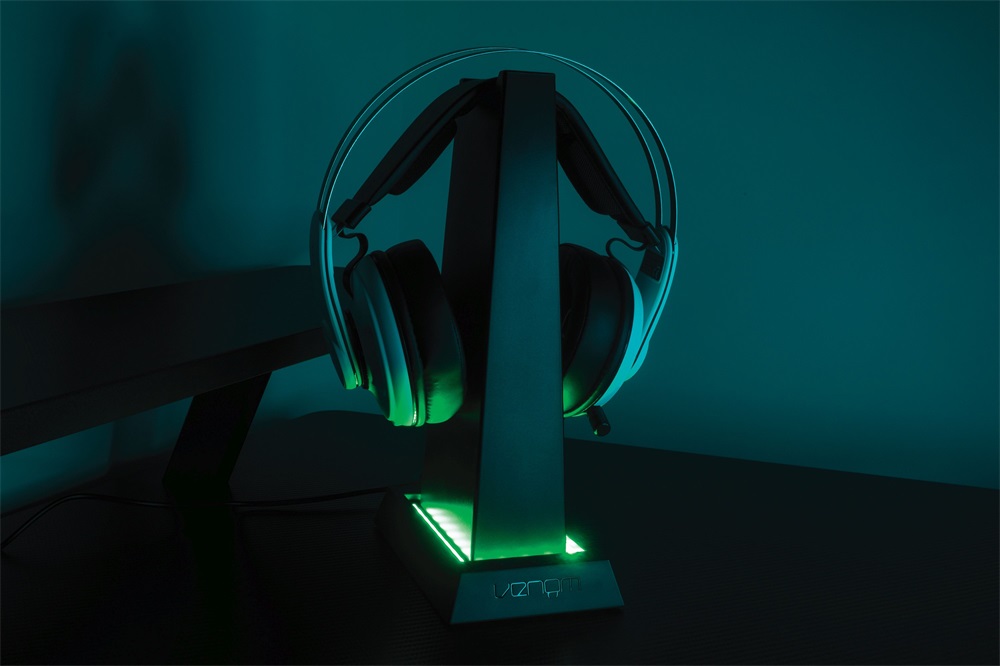 Venom VS3059 RGB USB gaming headset tartó