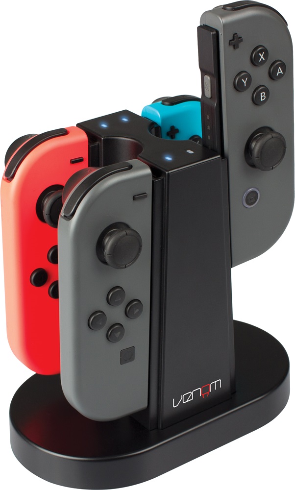 Venom VS4796 Nintendo Switch Joy-Con kontroller fekete töltőállomás