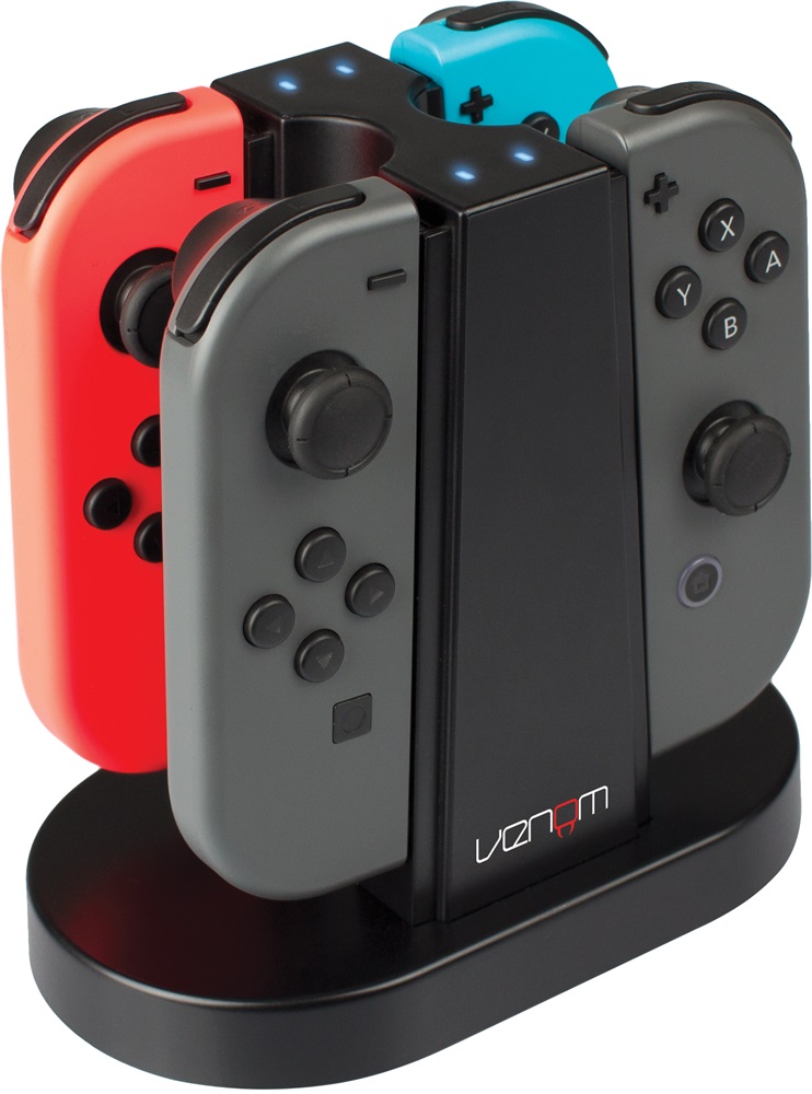 Venom VS4796 Nintendo Switch Joy-Con kontroller fekete töltőállomás