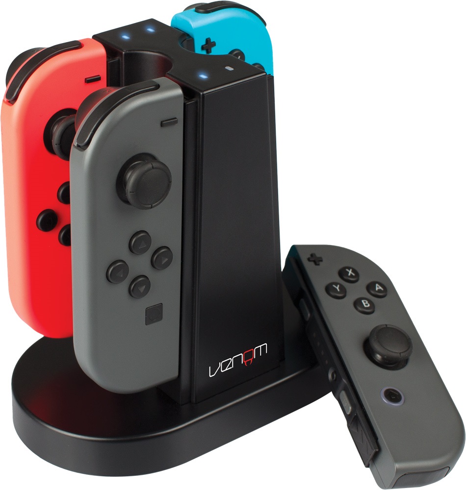 Venom VS4796 Nintendo Switch Joy-Con kontroller fekete töltőállomás