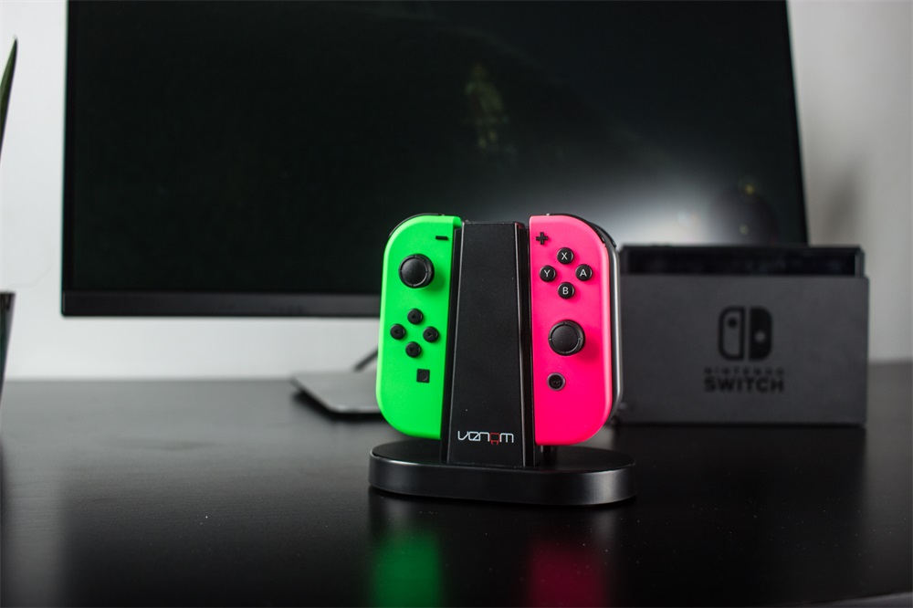 Venom VS4796 Nintendo Switch Joy-Con kontroller fekete töltőállomás