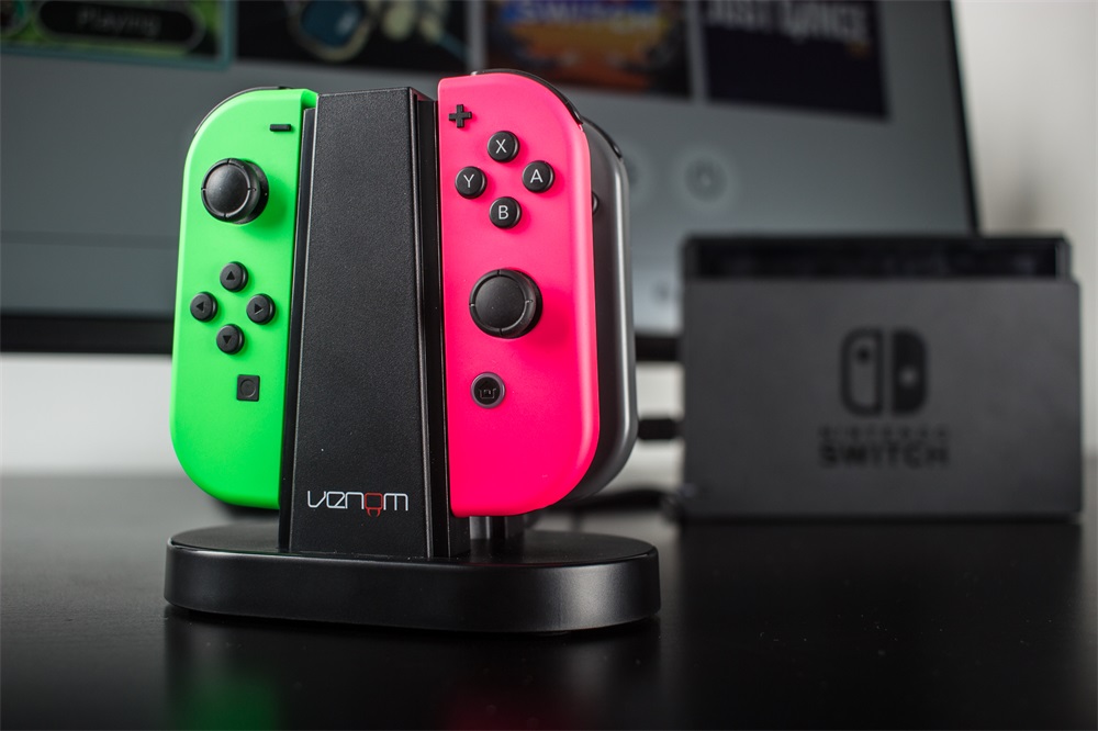 Venom VS4796 Nintendo Switch Joy-Con kontroller fekete töltőállomás