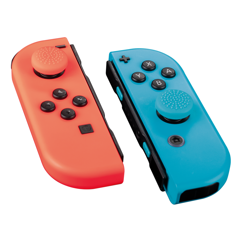 Venom VS4918 piros és kék Thumb Grips (4x) Nintendo Switch kontrollerhez