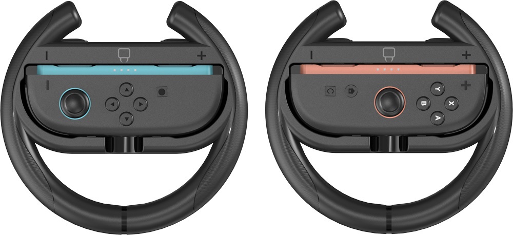 Venom VS4934 Nintendo Switch 2/Switch Racing Wheel Twin Pack kontroller kiegészítő csomag