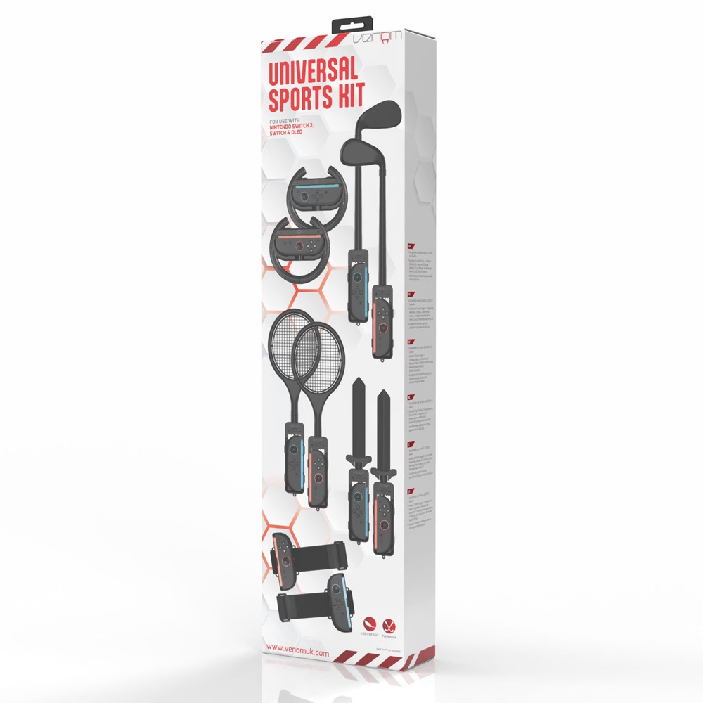 Venom VS4959 Nintendo Switch 2/Switch Sport kiegészítő csomag