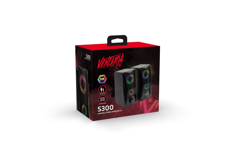 Ventaris S300 RGB gamer hangszóró