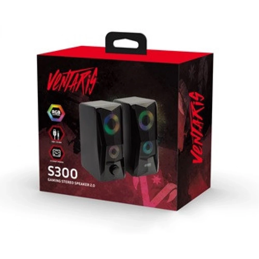 Ventaris S300 RGB gamer hangszóró (Újszerű)