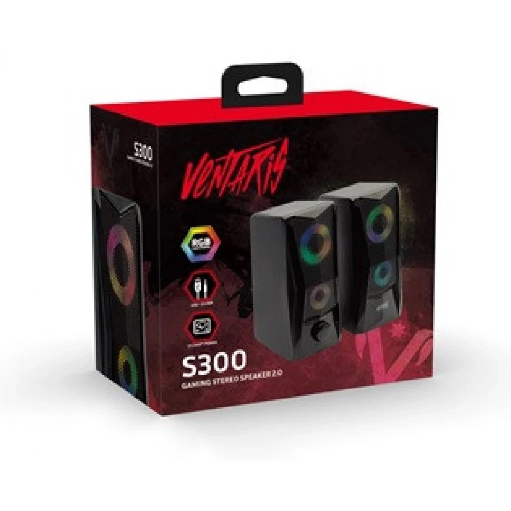 Ventaris S300 RGB gamer hangszóró (Újszerű)