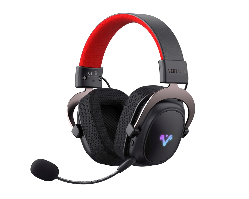 Ventaris VGHS202-BG Sonorus RGB-Gamer vezeték nélküli 2.4GHz+BT headset