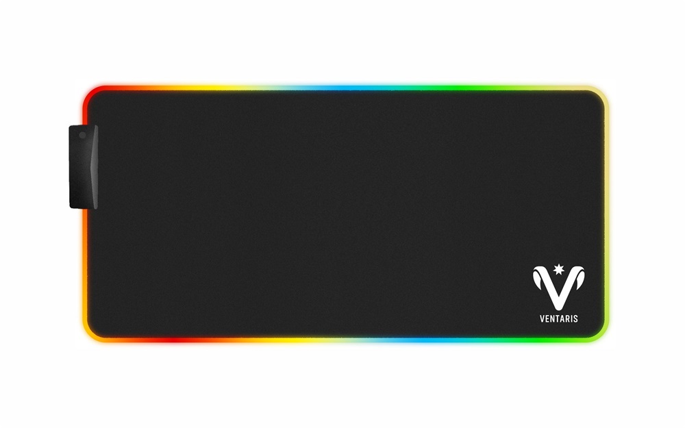 Ventaris VMP904-3XL Nebula RGB világítású Gamer egérpad 
