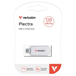 Verbatim 30229 128GB USB-C Plectra Flash Drive