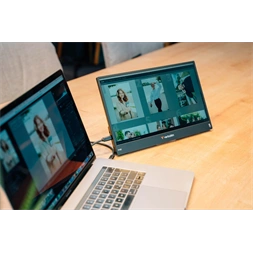 Verbatim 32088 hordozható 14" érintő kijelzős Full HD monitor + 5000mAh powerbank