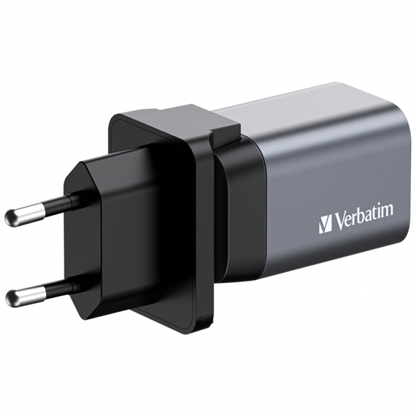 Verbatim 32200 GNC-35 GaN Charger 35W USB Type-A + Type-C hálózati töltő adapter
