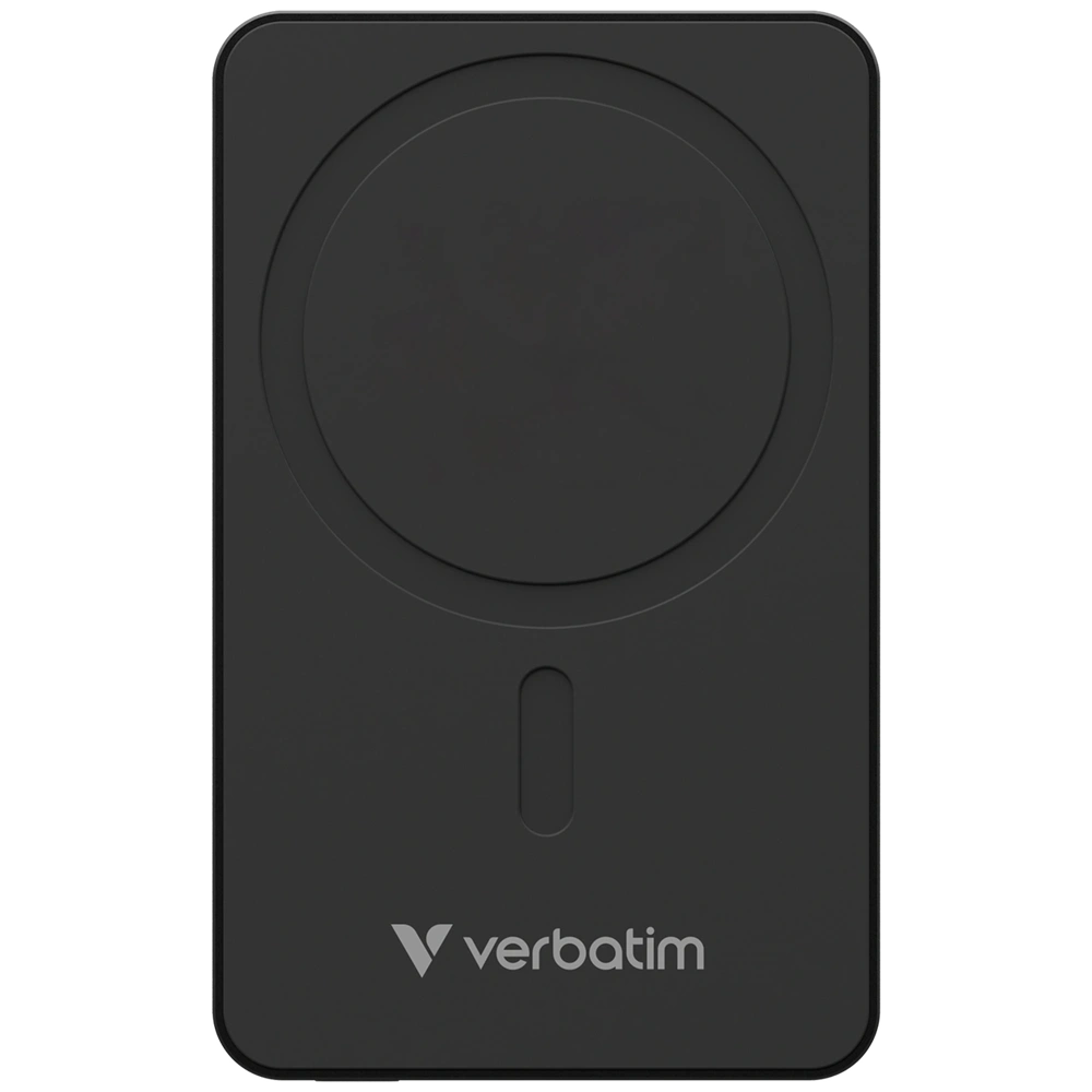 Verbatim 32227 Charge n Go Essentials 10000mAh fekete vezeték nélküli mágneses powerbank