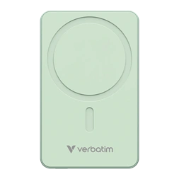 Verbatim 32228 Charge n Go Essentials 10000mAh zöld vezeték nélküli mágneses powerbank