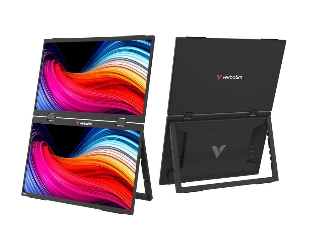 Verbatim 32403 Essentials hordozható 15,6" Full HD dupla monitor