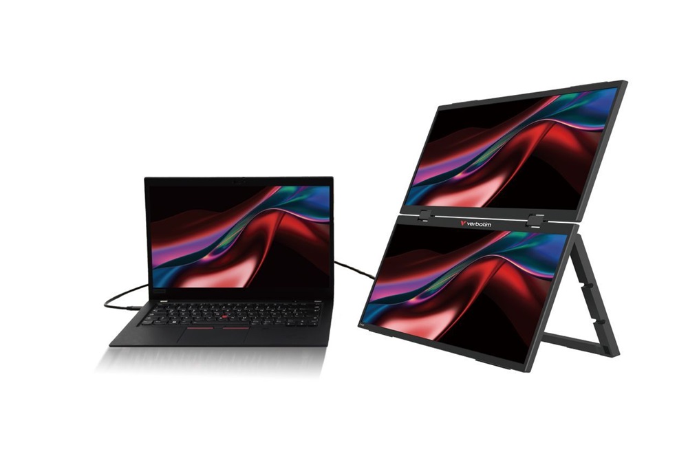 Verbatim 32403 Essentials hordozható 15,6" Full HD dupla monitor