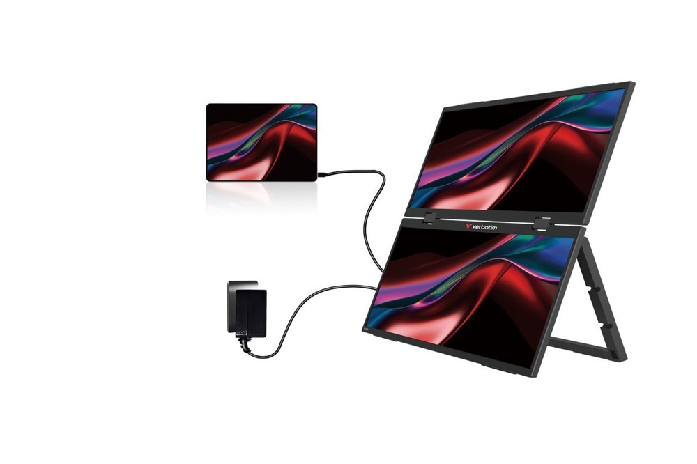 Verbatim 32403 Essentials hordozható 15,6" Full HD dupla monitor