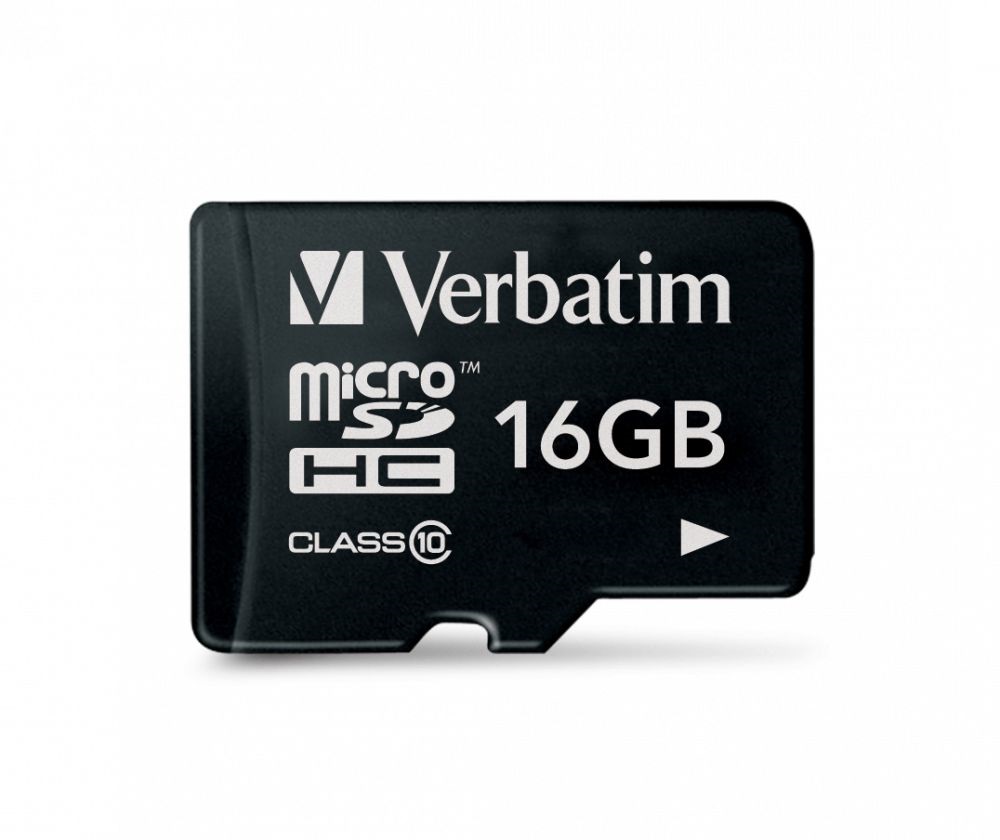 Verbatim 44010 SDHC 16GB U1 Class 10 micro memóriakártya