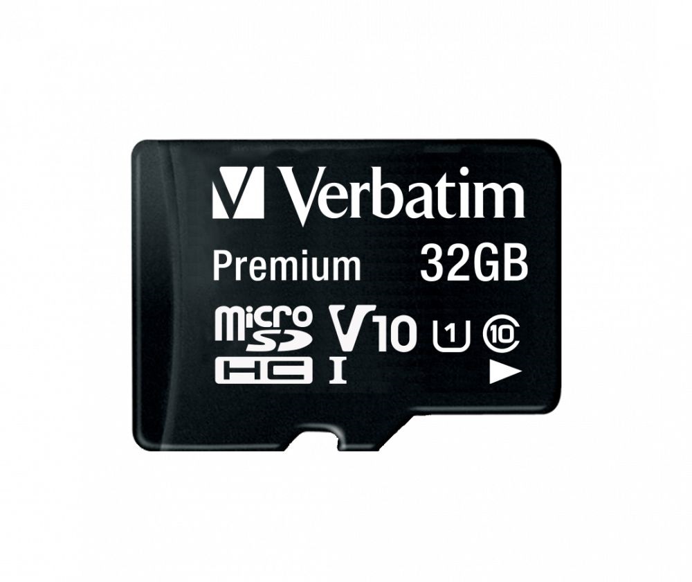 Verbatim 44083 SDHC 32GB U1 Class 10 micro memóriakártya + adapter