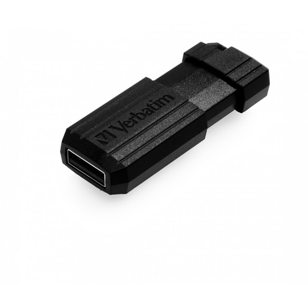 Verbatim 49071 PIN STRIPE Store`n`Go 128GB USB 2.0 fekete Flash Drive
