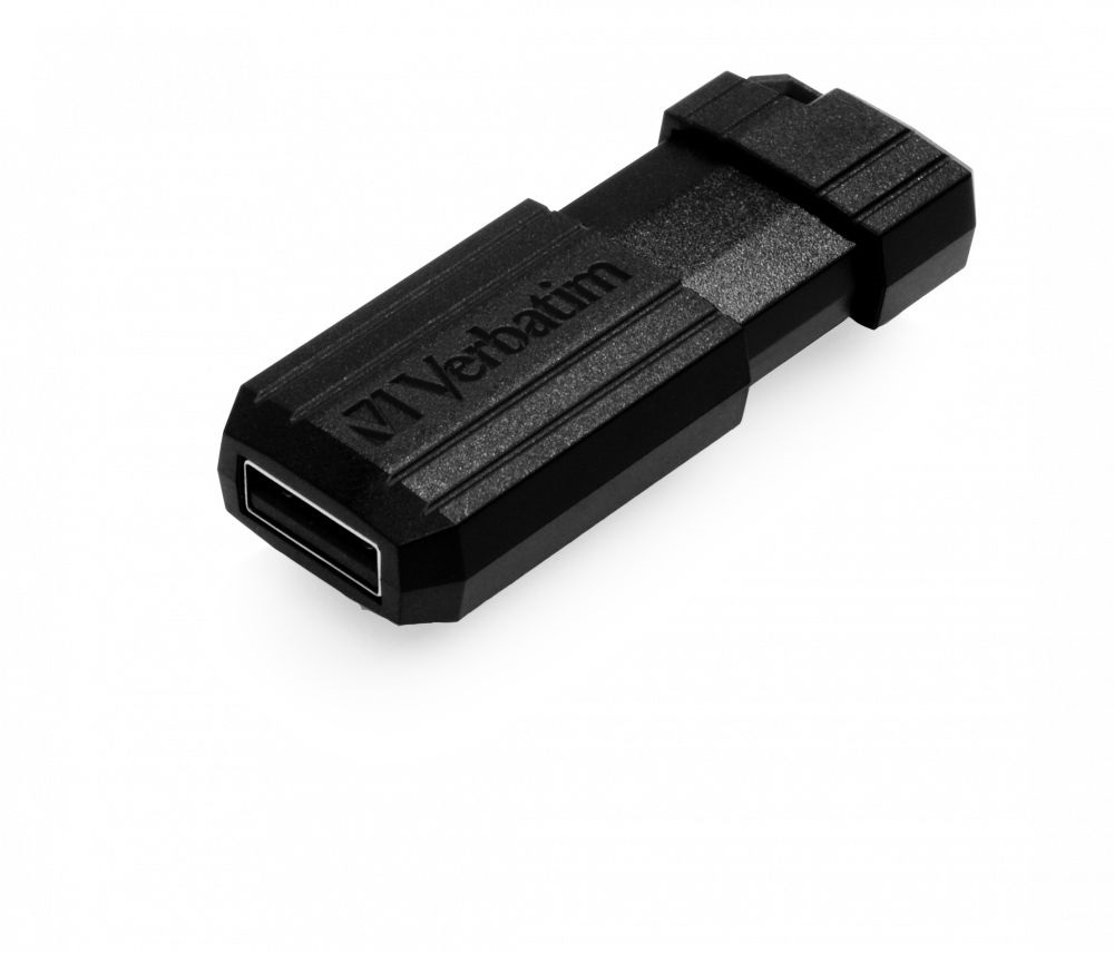 Verbatim 49071 PIN STRIPE Store`n`Go 128GB USB 2.0 fekete Flash Drive