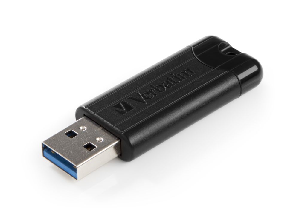 Verbatim 49317 Store`n`Go PINSTRIPE 32GB USB 3.0 fekete Flash Drive