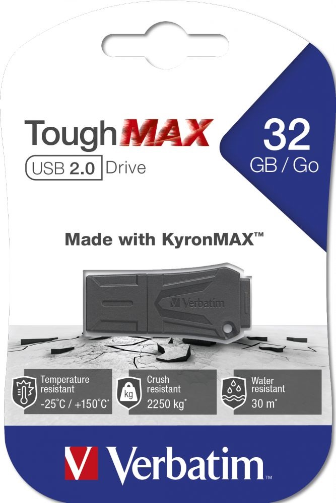 Verbatim 49331 ToughMAX 32GB USB 2.0 Flash Drive