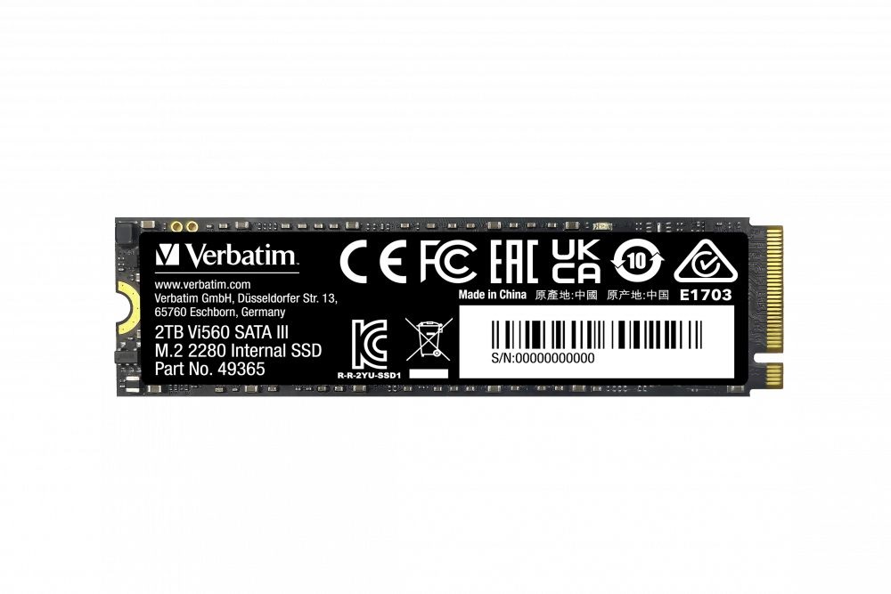 Verbatim 49365 Vi560 S3 2TB SATA3 M.2 2280 SSD
