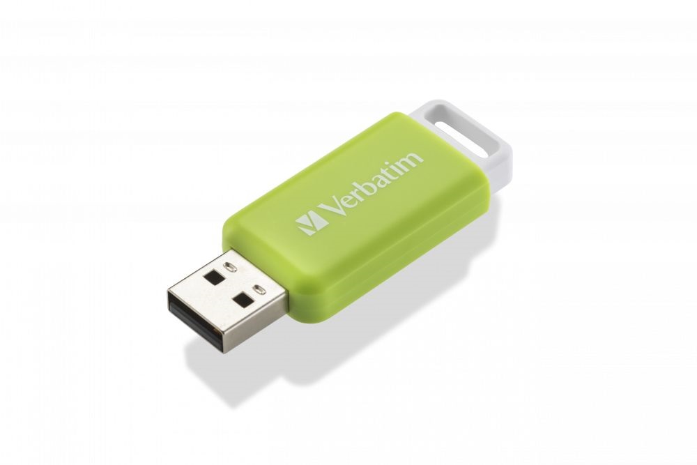 Verbatim 49454 DataBar 32GB USB 2.0 zöld Flash Drive