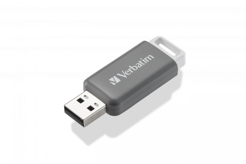 Verbatim 49456 DataBar 128GB USB 2.0 szürke Flash Drive