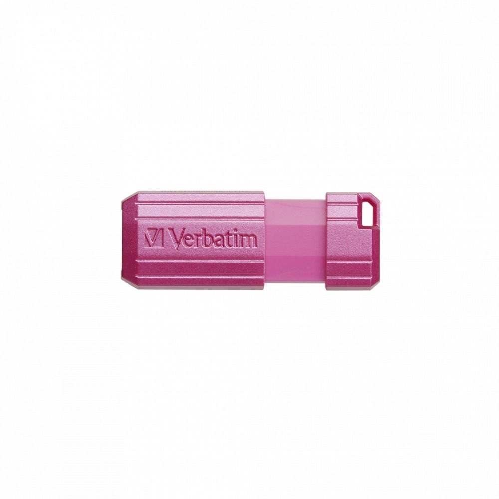 Verbatim 49460 PIN STRIPE Store`n`Go 128GB USB 2.0 pink Flash Drive
