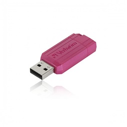 Verbatim 49460 PIN STRIPE Store`n`Go 128GB USB 2.0 pink Flash Drive