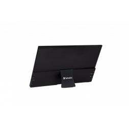 Verbatim 49591 14" PMT-14 FHD IPS HDMI/USB-C fekete fém borítású érintőképernyős monitor