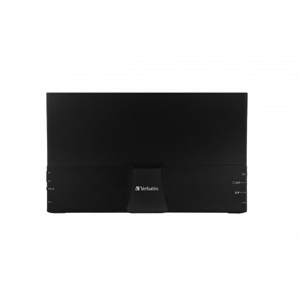 Verbatim 49591 14" PMT-14 FHD IPS HDMI/USB-C fekete fém borítású érintőképernyős monitor