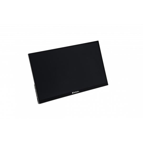 Verbatim 49591 14" PMT-14 FHD IPS HDMI/USB-C fekete fém borítású érintőképernyős monitor