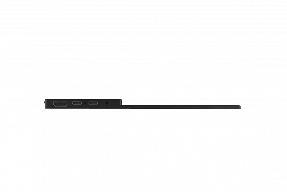 Verbatim 49591 14" PMT-14 FHD IPS HDMI/USB-C fekete fém borítású érintőképernyős monitor