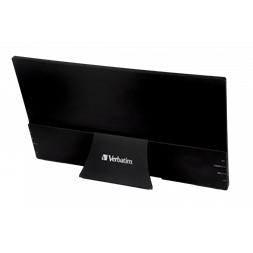 Verbatim 49593 17,3" PMT-17 FHD IPS HDMI/USB-C fekete fém borítású érintőképernyős monitor