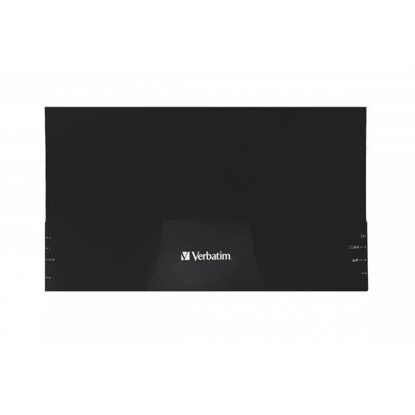 Verbatim 49593 17,3" PMT-17 FHD IPS HDMI/USB-C fekete fém borítású érintőképernyős monitor