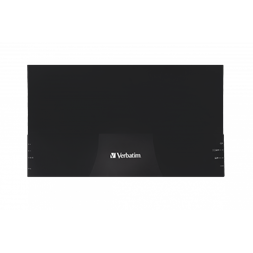 Verbatim 49593 17,3" PMT-17 FHD IPS HDMI/USB-C fekete fém borítású érintőképernyős monitor