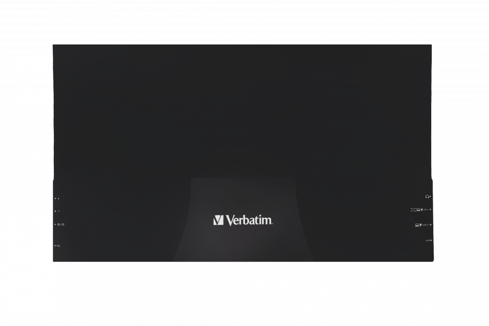 Verbatim 17,3" 49593 PMT-17 FHD IPS HDMI/USB-C fekete fém borítású érintőképernyős monitor