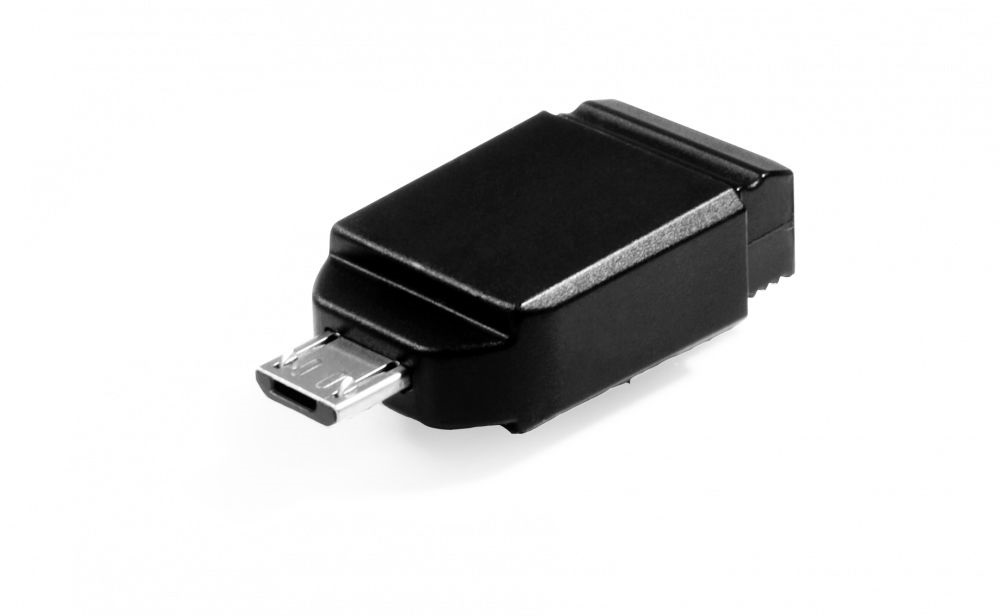 Verbatim 49822 Store `n` Stay 32GB USB 2.0 nano Flash Drive + adapter