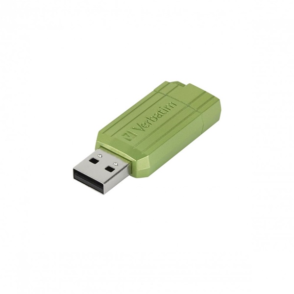 Verbatim 49964 PIN STRIPE Store`n`Go 64GB USB 2.0 zöld Flash Drive