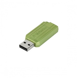 Verbatim 49964 PIN STRIPE Store`n`Go 64GB USB 2.0 zöld Flash Drive