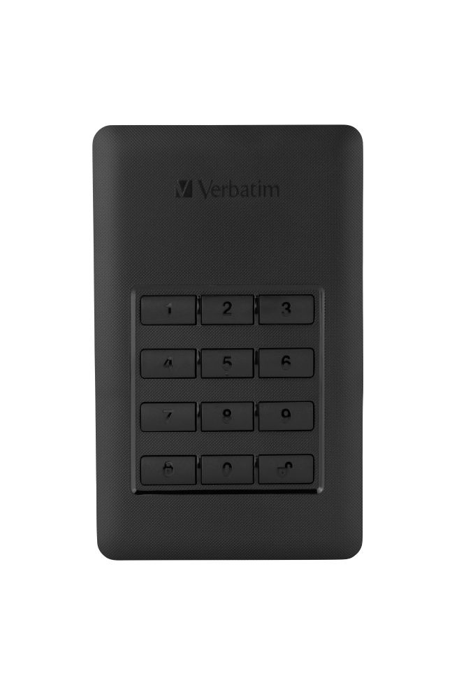Verbatim 53401 1TB Store `n` Go Secure with Keypad Access külső winchester