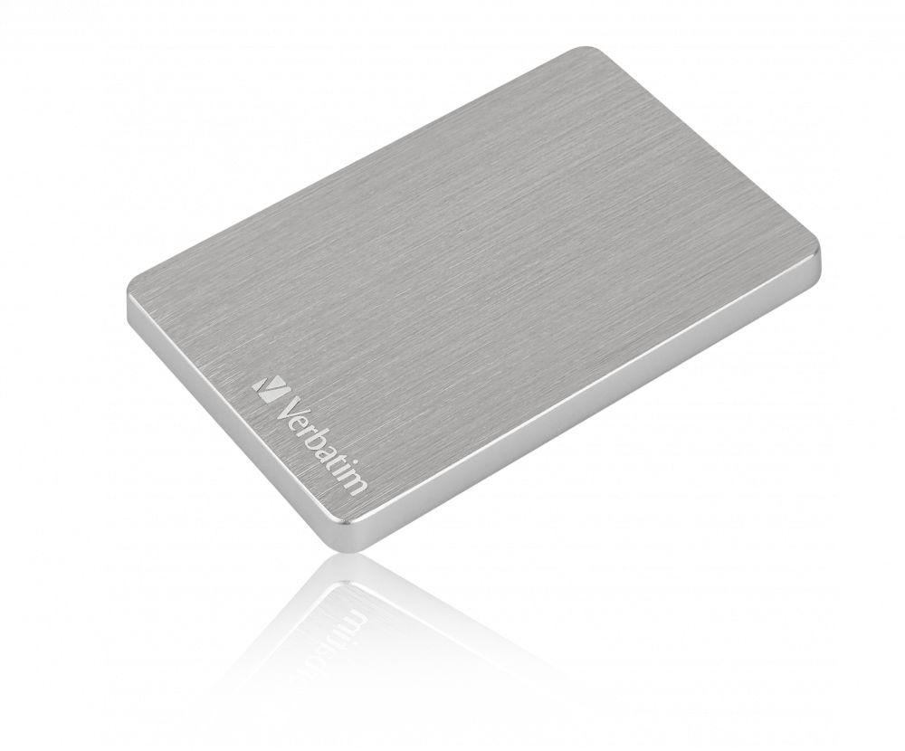 Verbatim 53663 Store `n` Go ALU Slim 2,5” 1TB USB 3.2 Gen 1 ezüst HDD