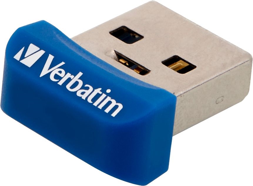Verbatim 98710 Store `n` Stay 32GB USB 3.0 nano kék Flash Drive