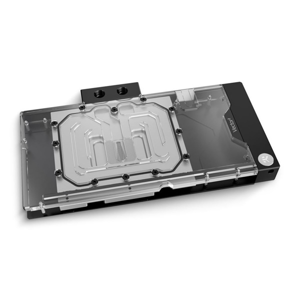 Videókártya hűtő Backplate EK WaterEK-Quantum Vector2 AMP/Trinity RTX 4080 D-RGB - Nickel + Acryl
